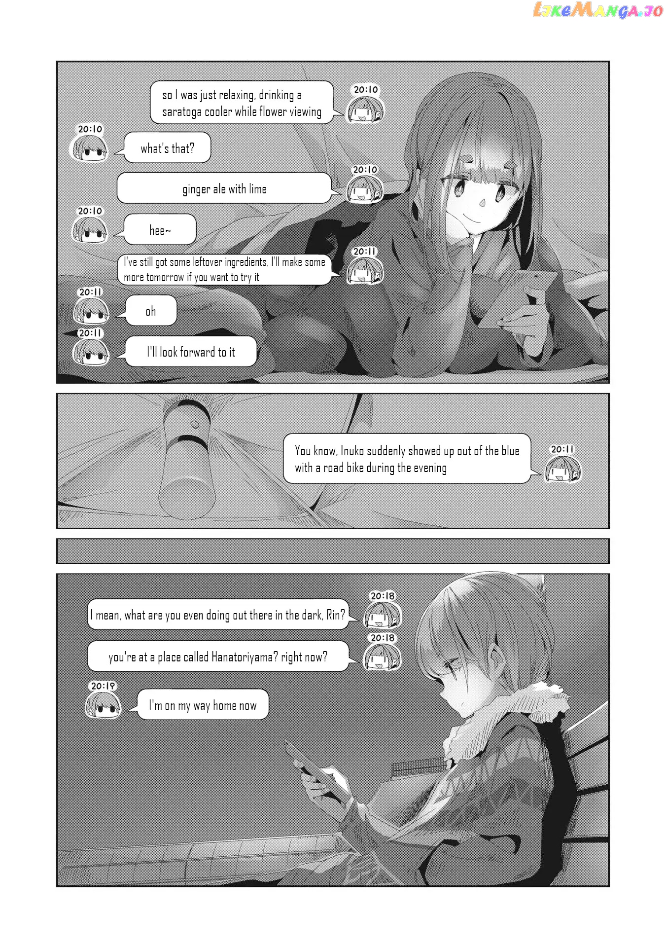 Yurucamp - Manga chapter 77 - page 10