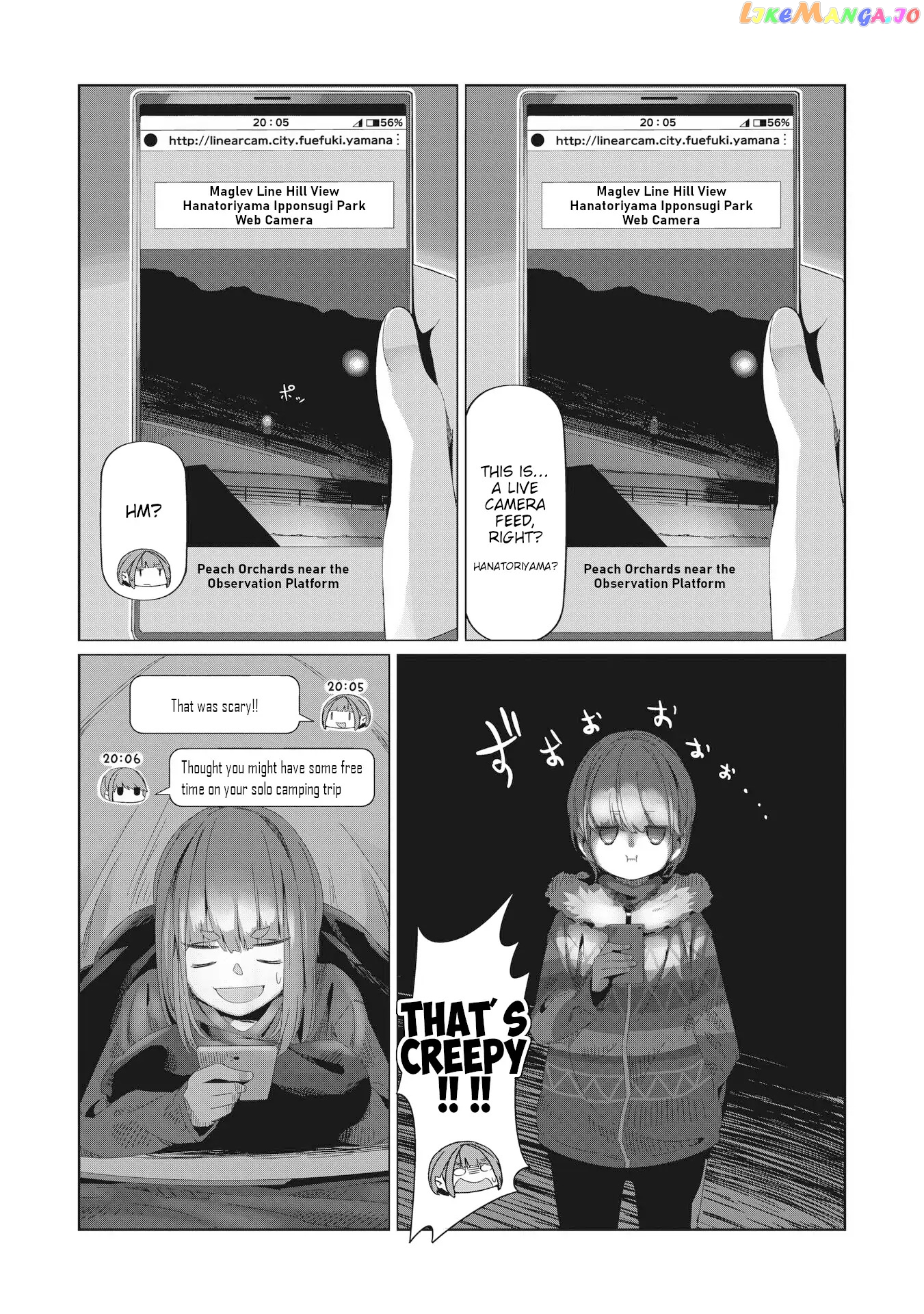 Yurucamp - Manga chapter 77 - page 8