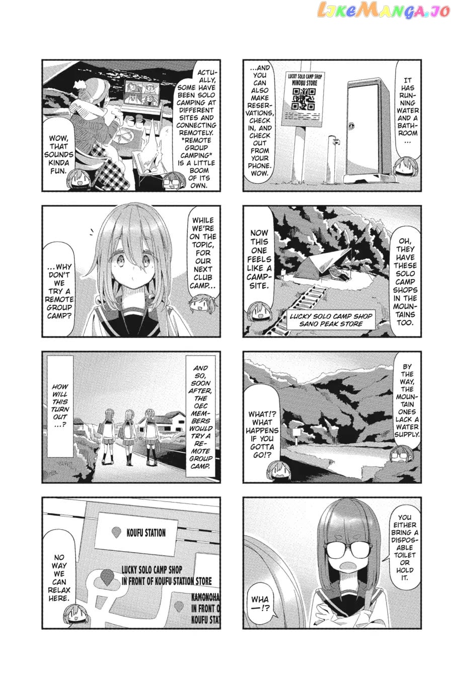 Yurucamp - Manga Chapter 81.5 - page 8