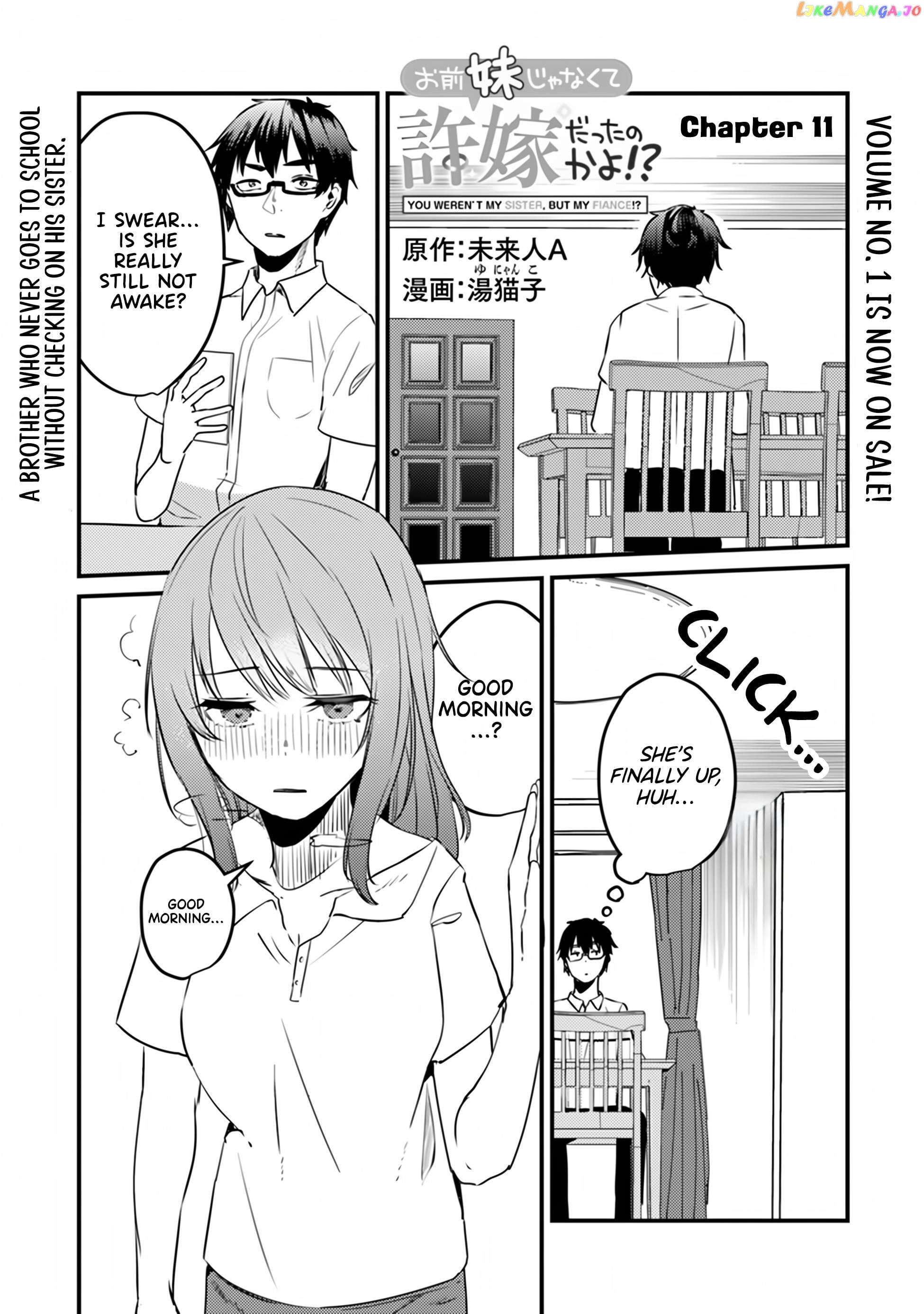 You Weren’t My Sister, But My Fiancée! chapter 11 - page 2