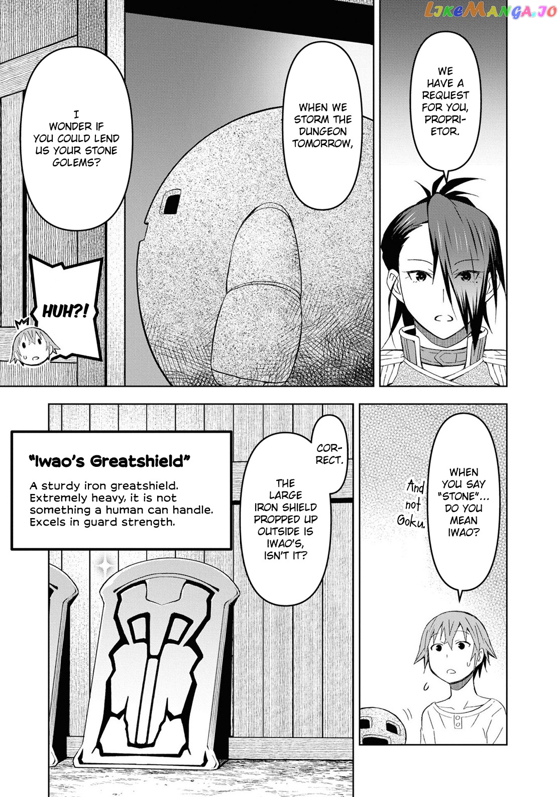 Dungeon Tou de Yadoya wo Yarou! Souzou Mahou wo Moratta Ore no Hosoude Hanjouki chapter 19 - page 8