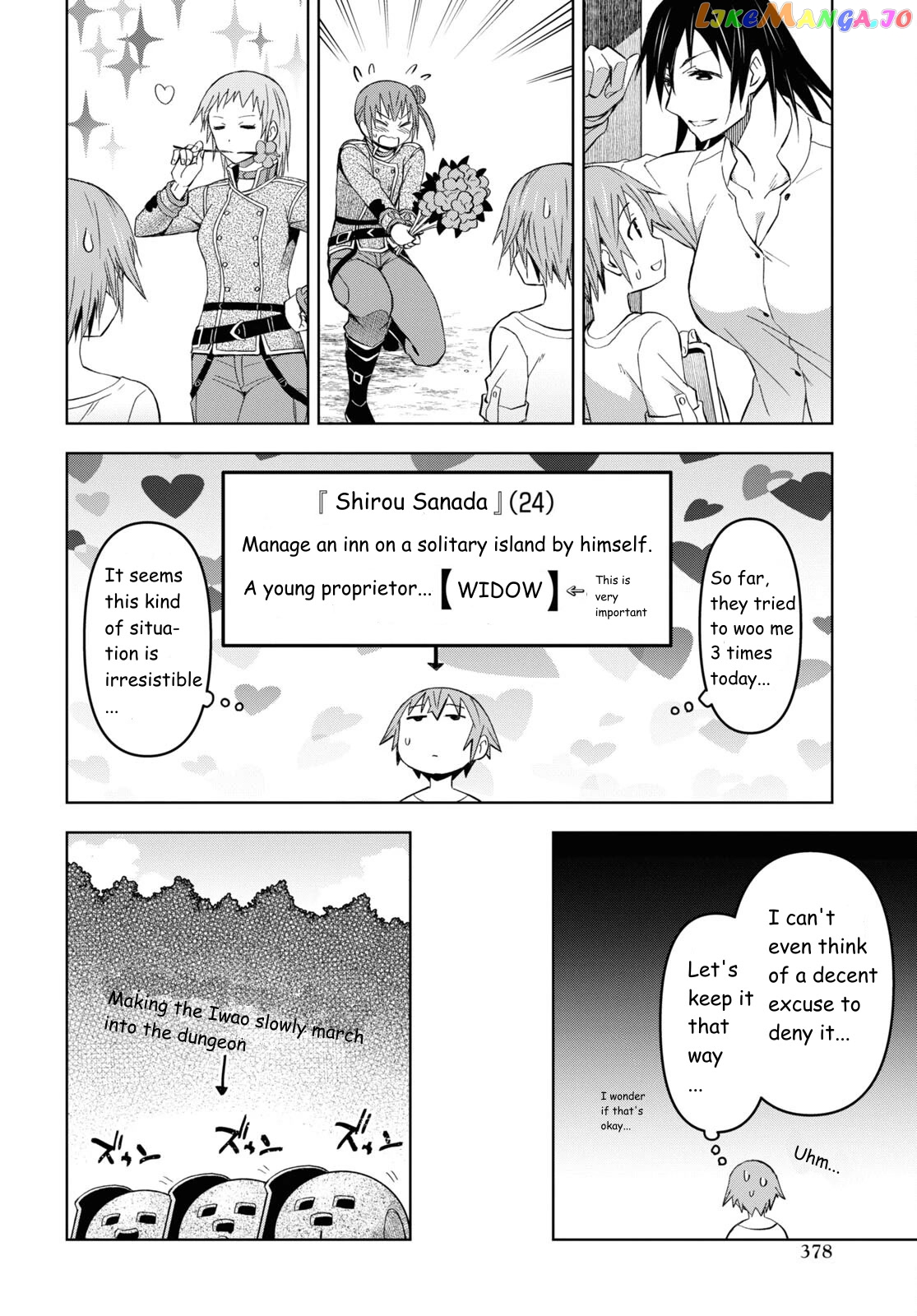 Dungeon Tou de Yadoya wo Yarou! Souzou Mahou wo Moratta Ore no Hosoude Hanjouki chapter 21 - page 12