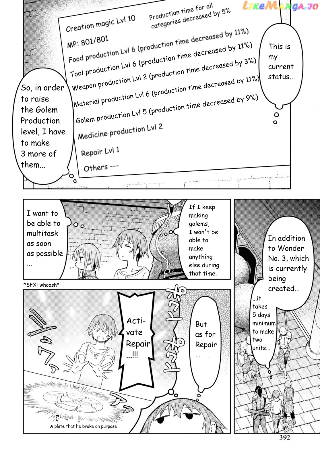 Dungeon Tou de Yadoya wo Yarou! Souzou Mahou wo Moratta Ore no Hosoude Hanjouki chapter 21 - page 26