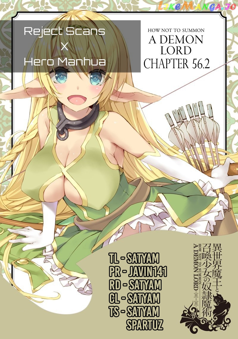 Isekai Maou to Shoukan Shoujo Dorei Majutsu chapter 56.2 - page 1