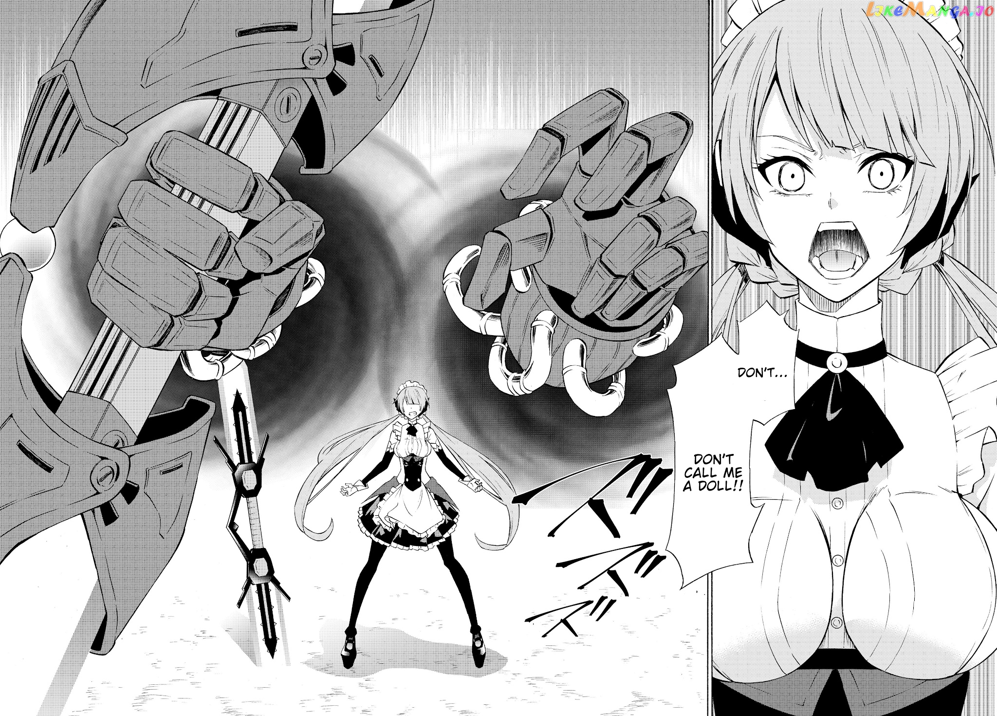 Isekai Maou to Shoukan Shoujo Dorei Majutsu chapter 57.1 - page 17