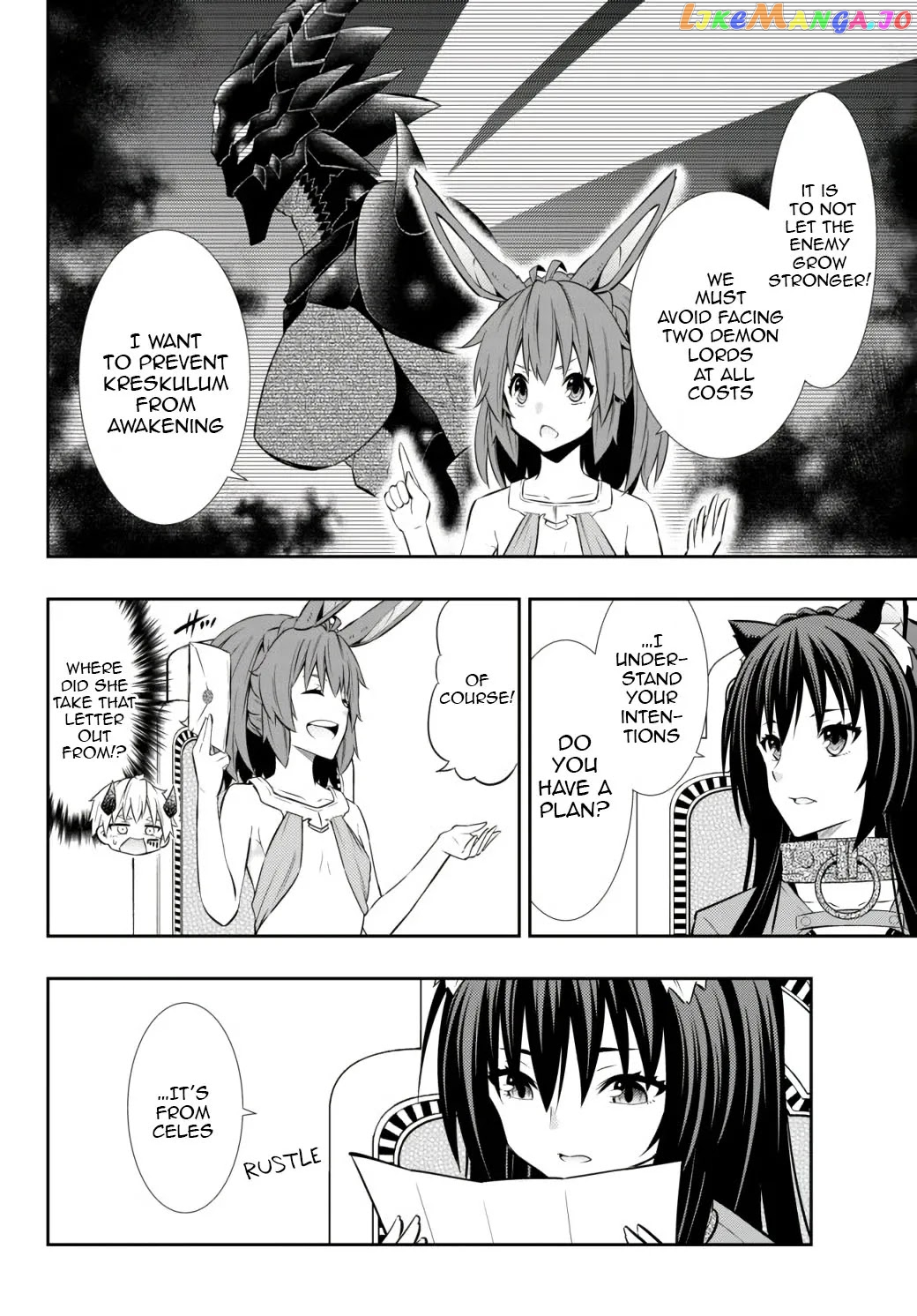 Isekai Maou to Shoukan Shoujo Dorei Majutsu chapter 73.2 - page 3