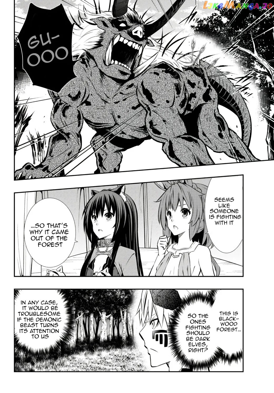 Isekai Maou to Shoukan Shoujo Dorei Majutsu chapter 74.1 - page 14