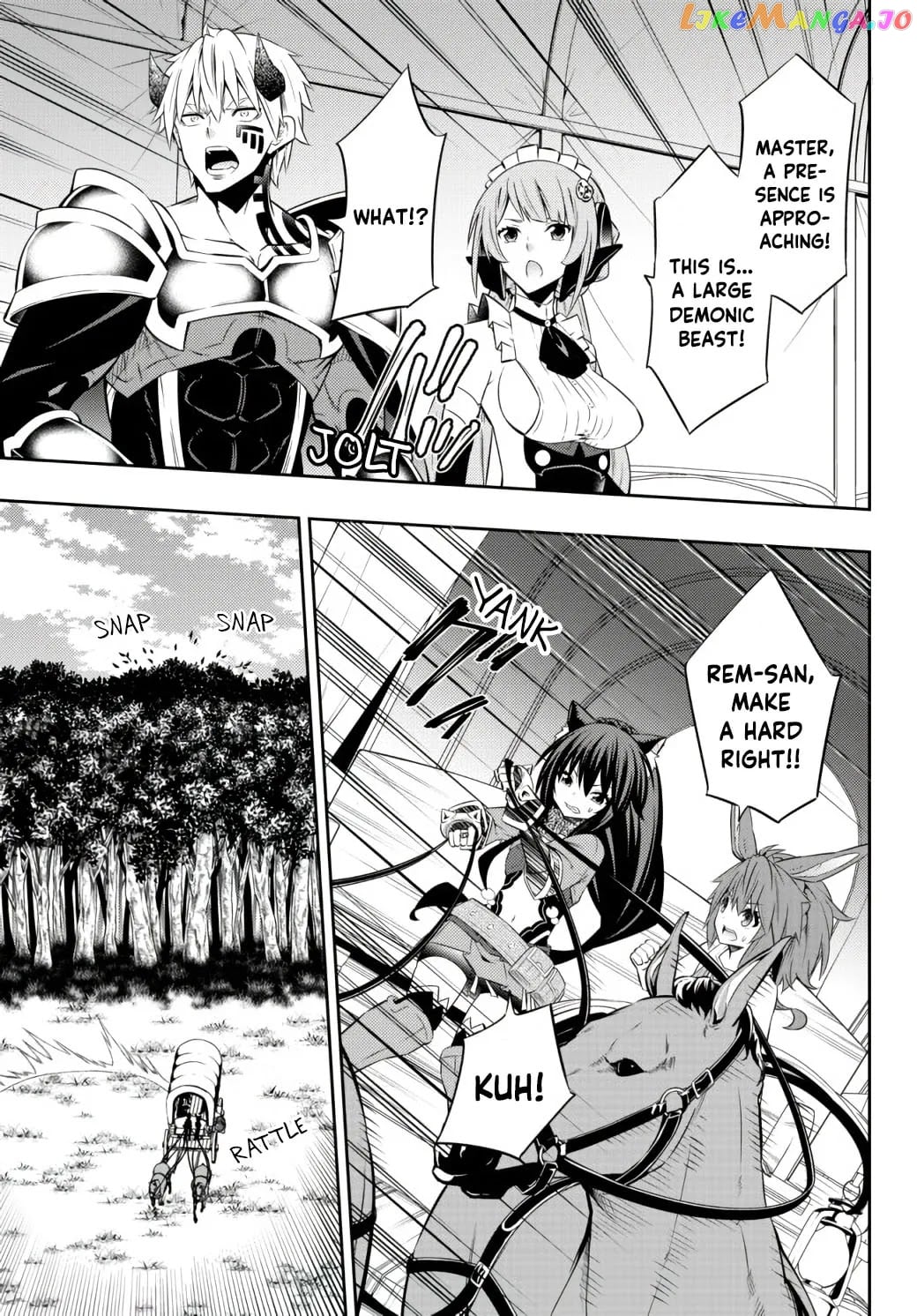 Isekai Maou to Shoukan Shoujo Dorei Majutsu chapter 74.1 - page 7