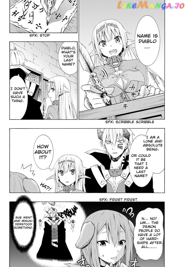 Isekai Maou to Shoukan Shoujo Dorei Majutsu chapter 6.2 - page 4