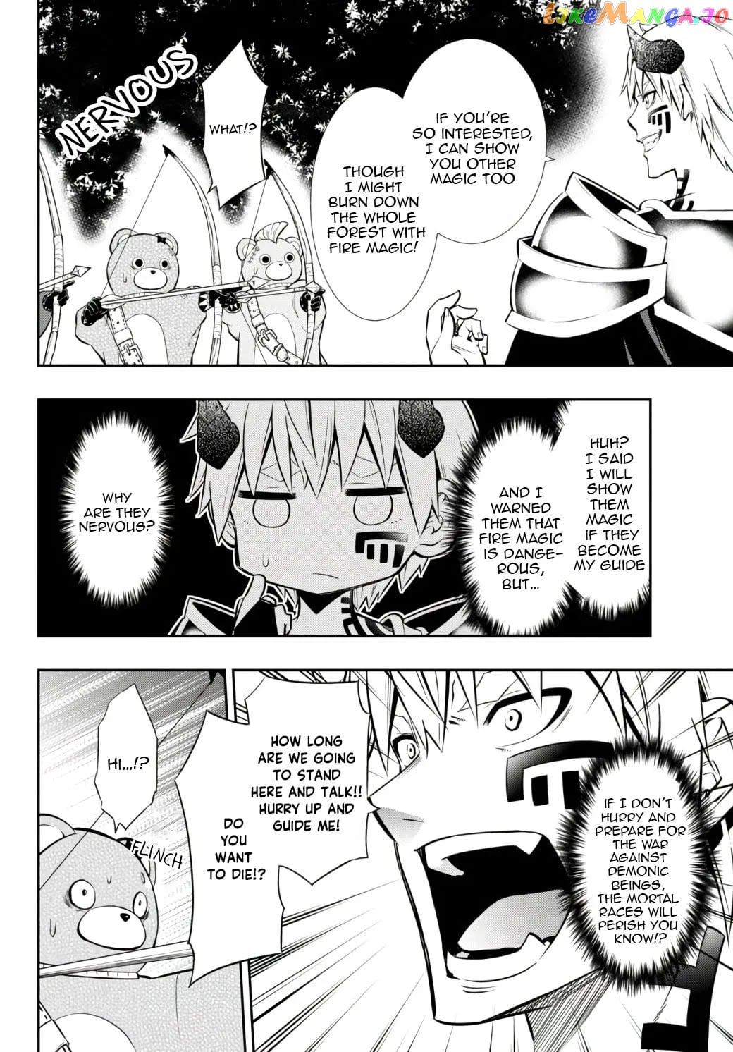 Isekai Maou to Shoukan Shoujo Dorei Majutsu chapter 74.2 - page 7