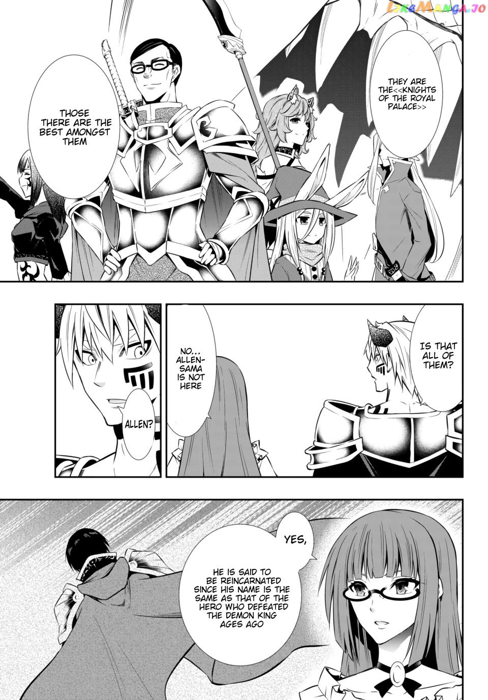 Isekai Maou to Shoukan Shoujo Dorei Majutsu chapter 64.1 - page 14