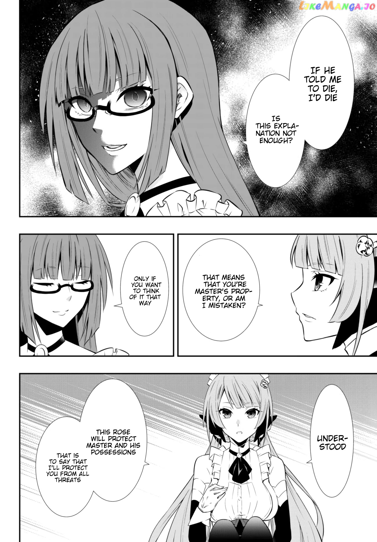 Isekai Maou to Shoukan Shoujo Dorei Majutsu chapter 64.1 - page 5