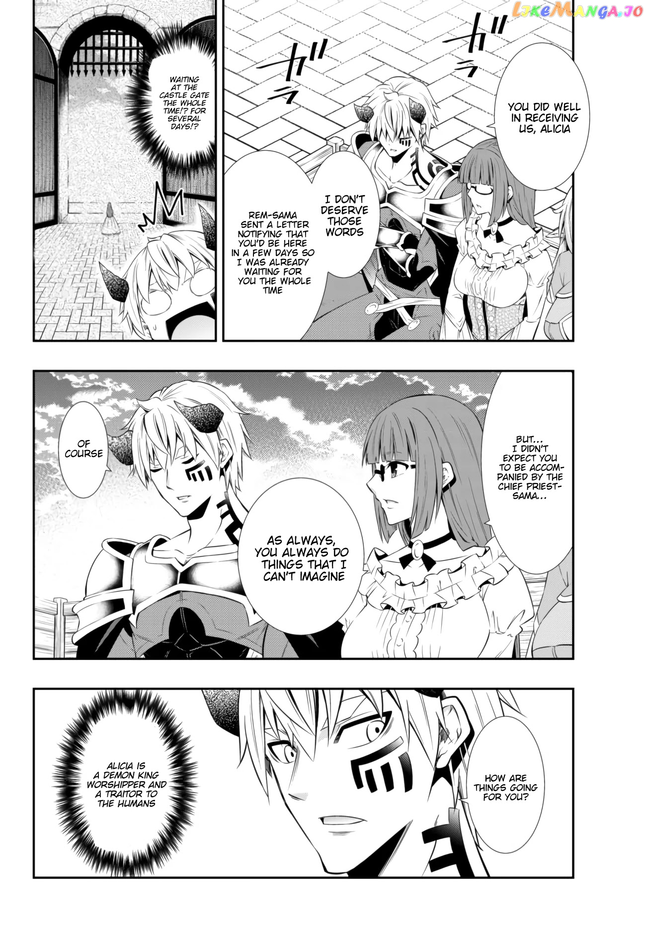 Isekai Maou to Shoukan Shoujo Dorei Majutsu chapter 64.1 - page 7