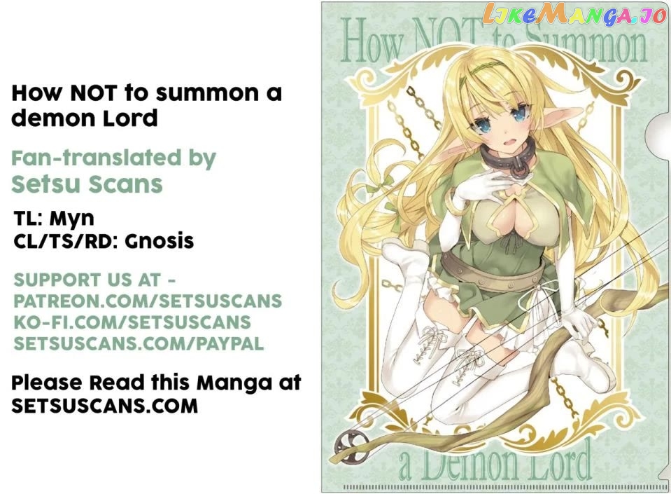 Isekai Maou to Shoukan Shoujo Dorei Majutsu chapter 97 - page 1