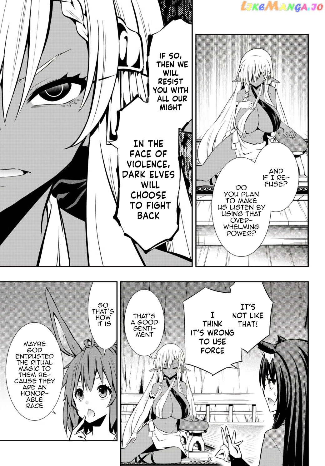 Isekai Maou to Shoukan Shoujo Dorei Majutsu chapter 76.1 - page 12