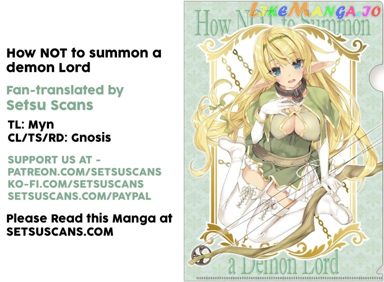 Isekai Maou to Shoukan Shoujo Dorei Majutsu chapter 90 - page 1