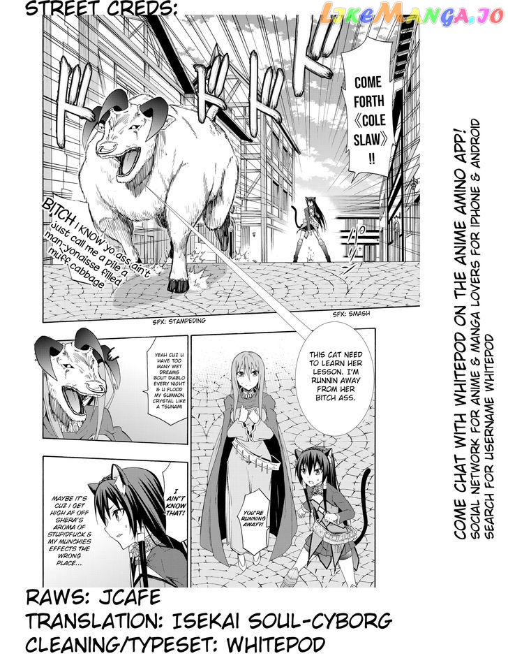Isekai Maou to Shoukan Shoujo Dorei Majutsu chapter 10.2 - page 21
