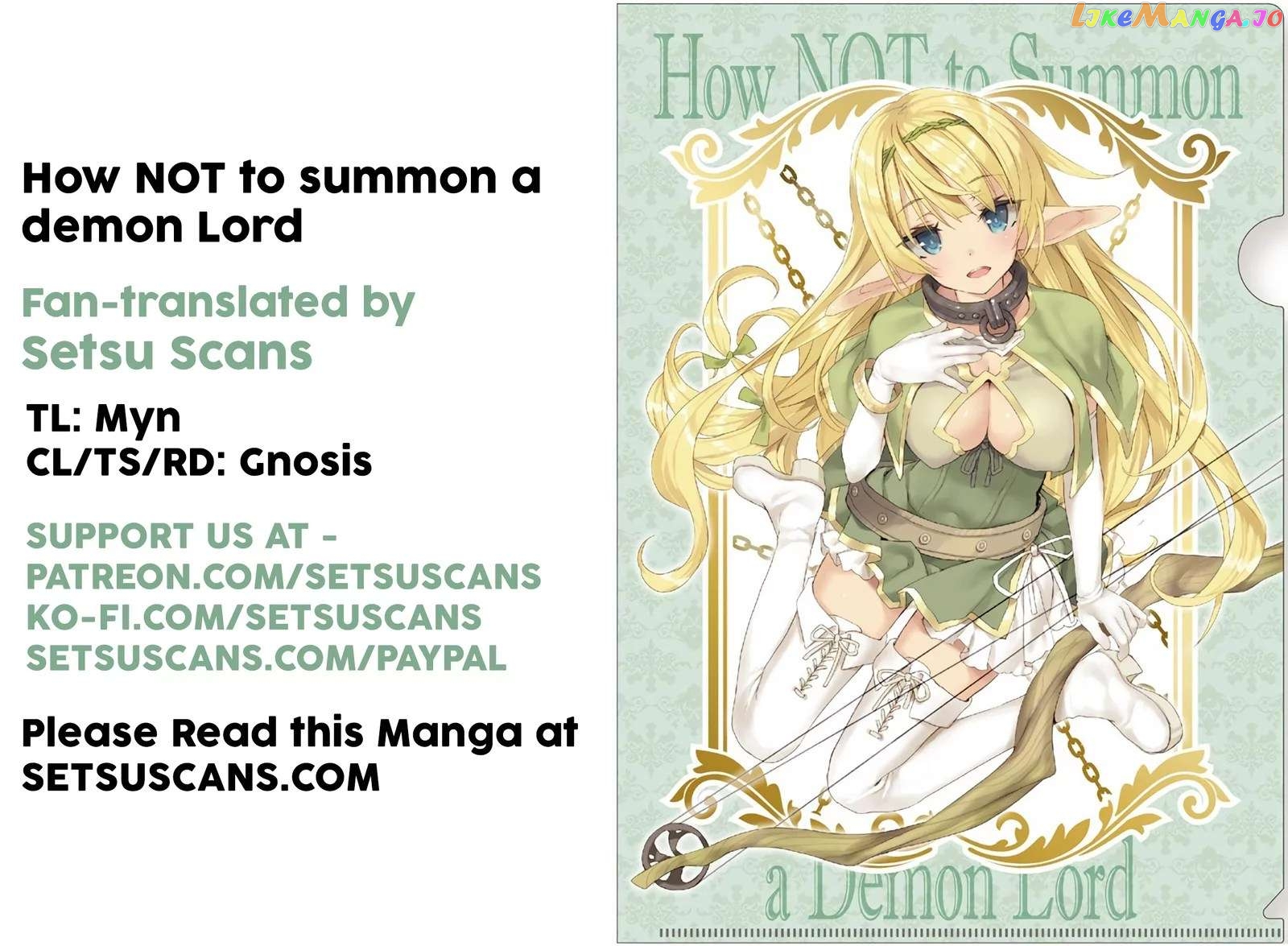 Isekai Maou to Shoukan Shoujo Dorei Majutsu chapter 99.2 - page 1