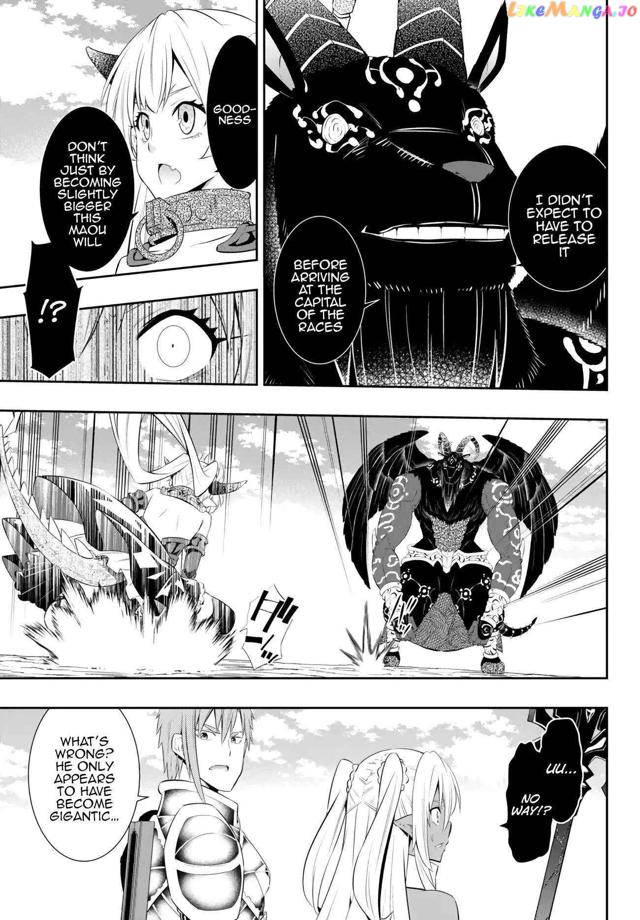Isekai Maou to Shoukan Shoujo Dorei Majutsu chapter 99.2 - page 13