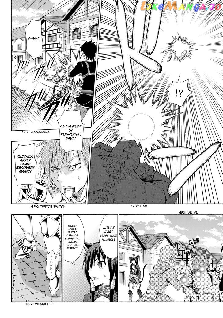 Isekai Maou to Shoukan Shoujo Dorei Majutsu chapter 11.1 - page 8