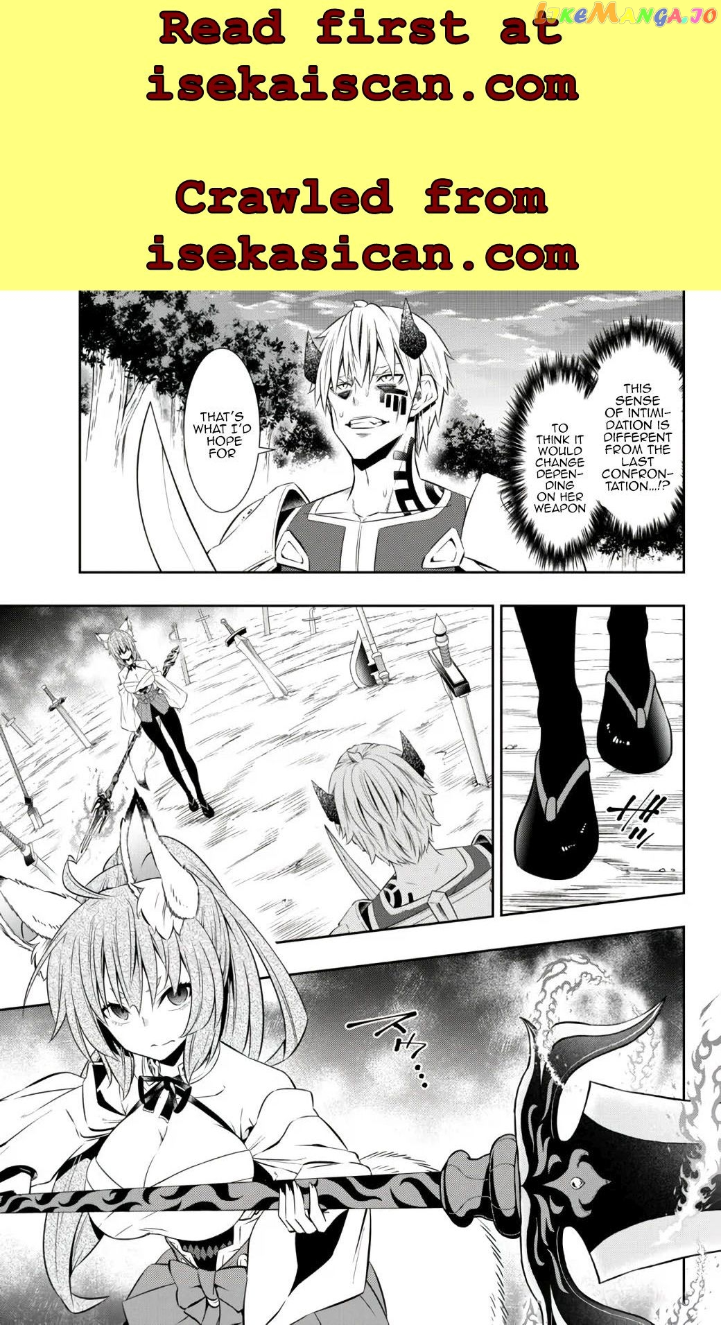 Isekai Maou to Shoukan Shoujo Dorei Majutsu chapter 90.3 - page 2