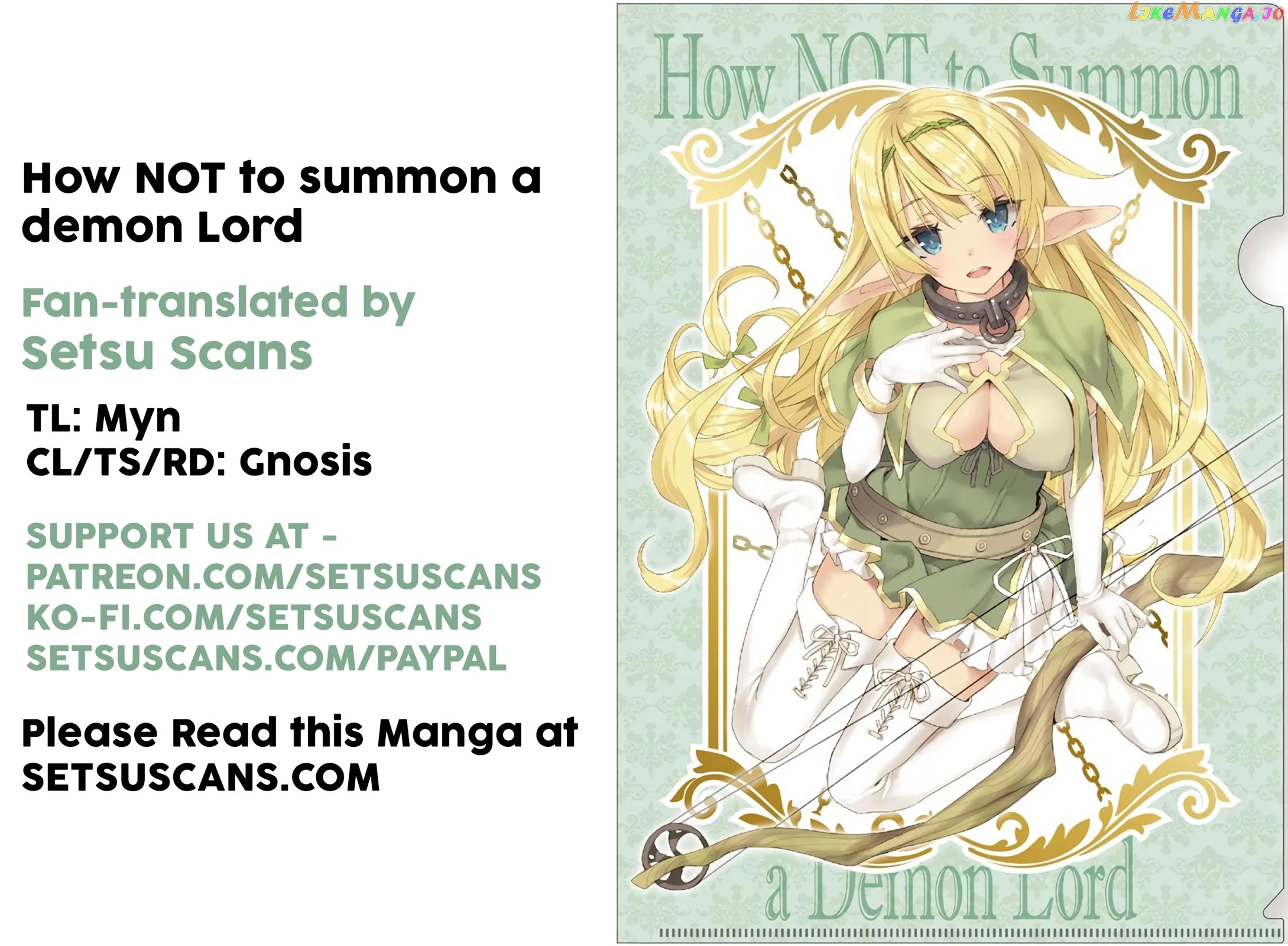Isekai Maou to Shoukan Shoujo Dorei Majutsu chapter 91 - page 1