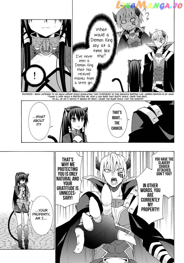 Isekai Maou to Shoukan Shoujo Dorei Majutsu chapter 12.2 - page 7