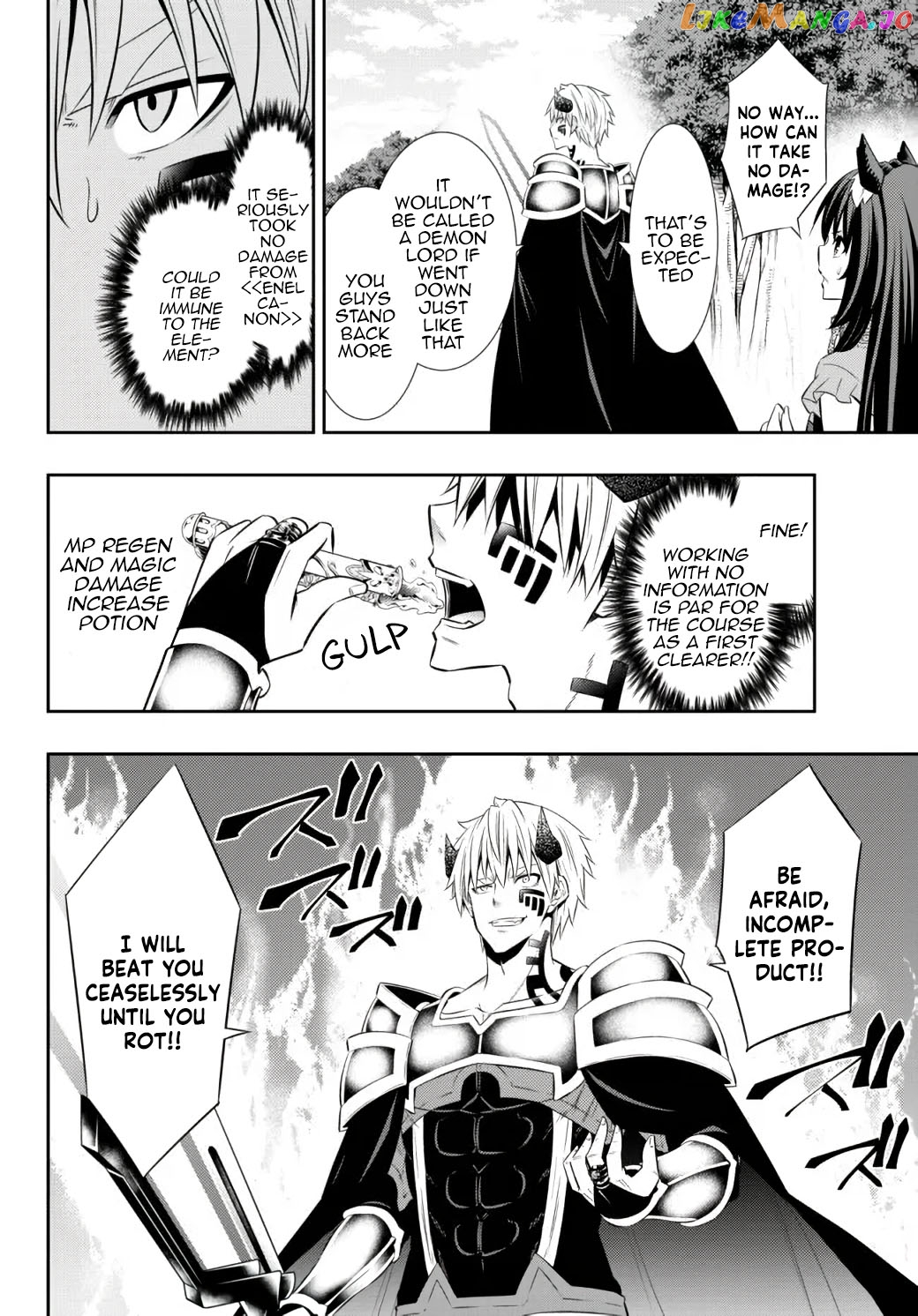 Isekai Maou to Shoukan Shoujo Dorei Majutsu chapter 84.1 - page 8