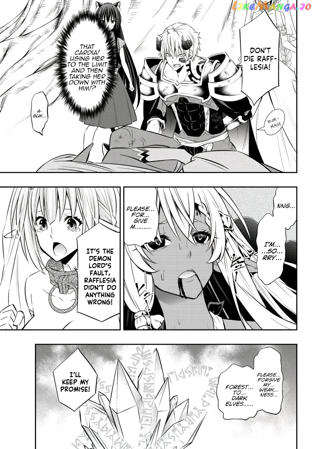 Isekai Maou to Shoukan Shoujo Dorei Majutsu chapter 84.2 - page 9