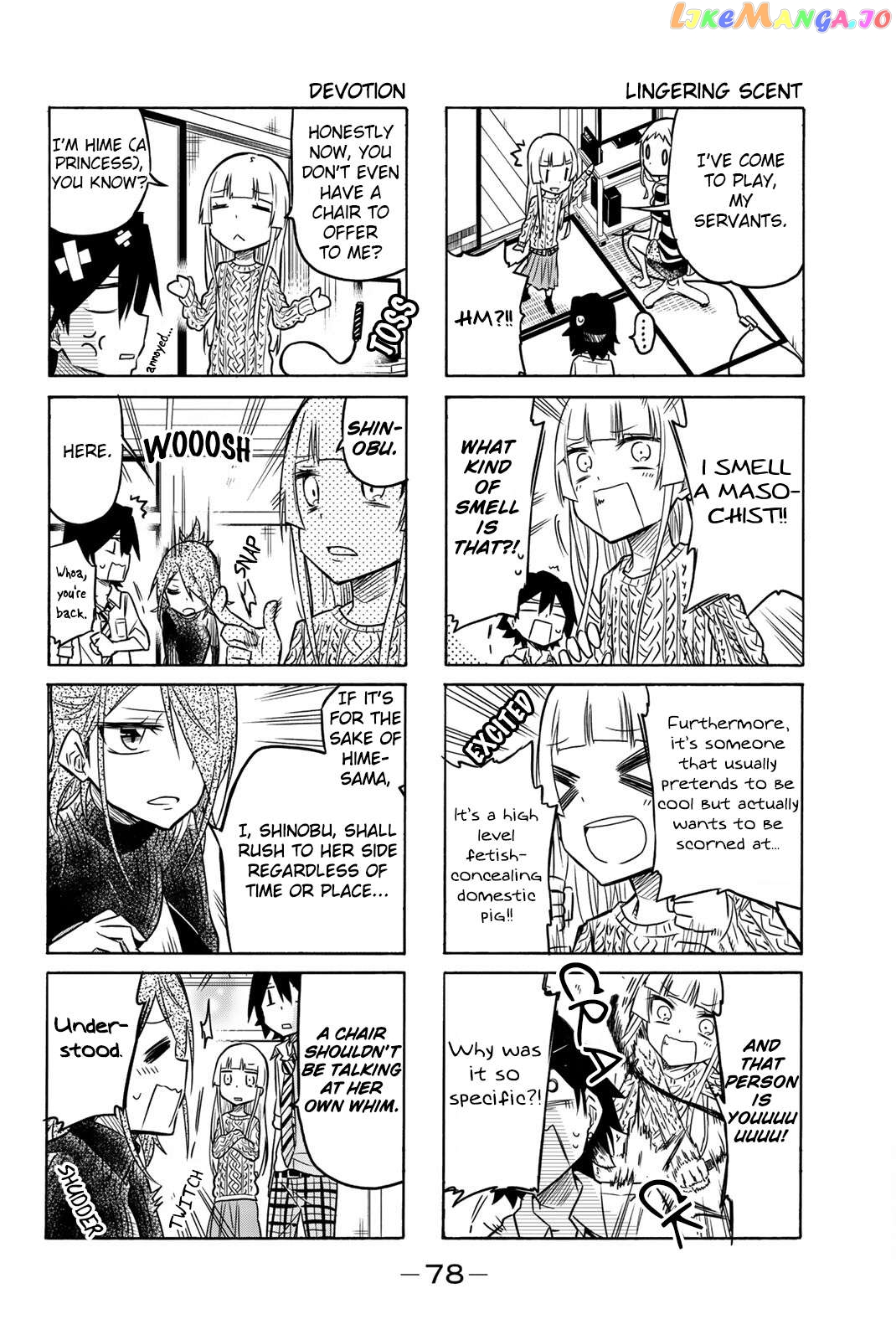 Mako-san Wa Shindemo Jiritsu Shinai Chapter 11 - page 4