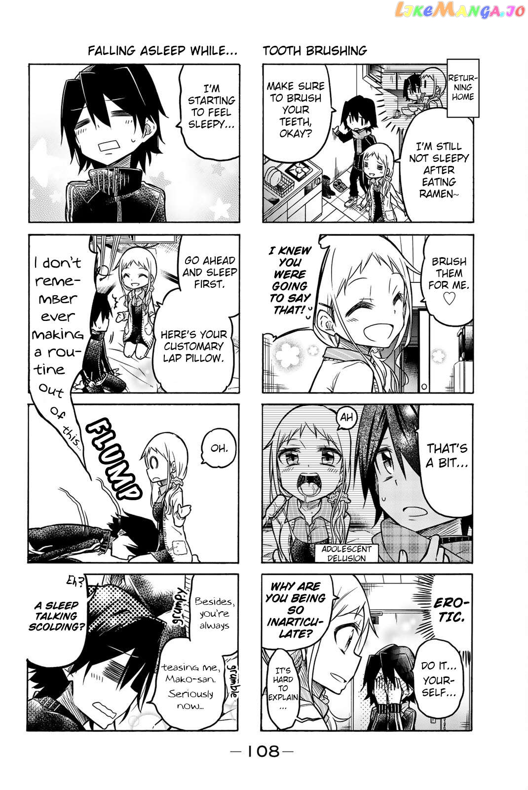 Mako-san Wa Shindemo Jiritsu Shinai Chapter 15 - page 4