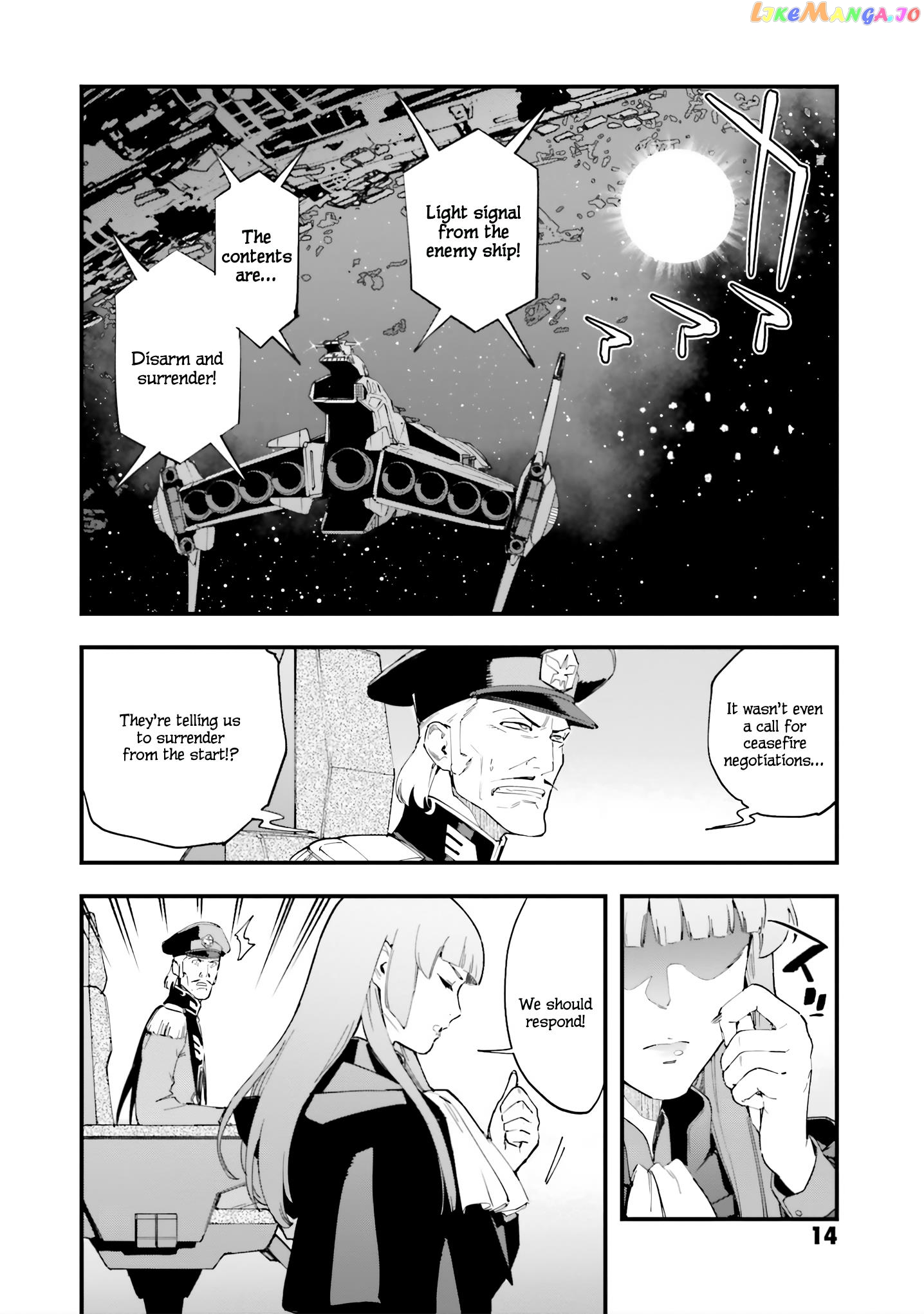 Mobile Suit Gundam Valpurgis Eve chapter 1 - page 14