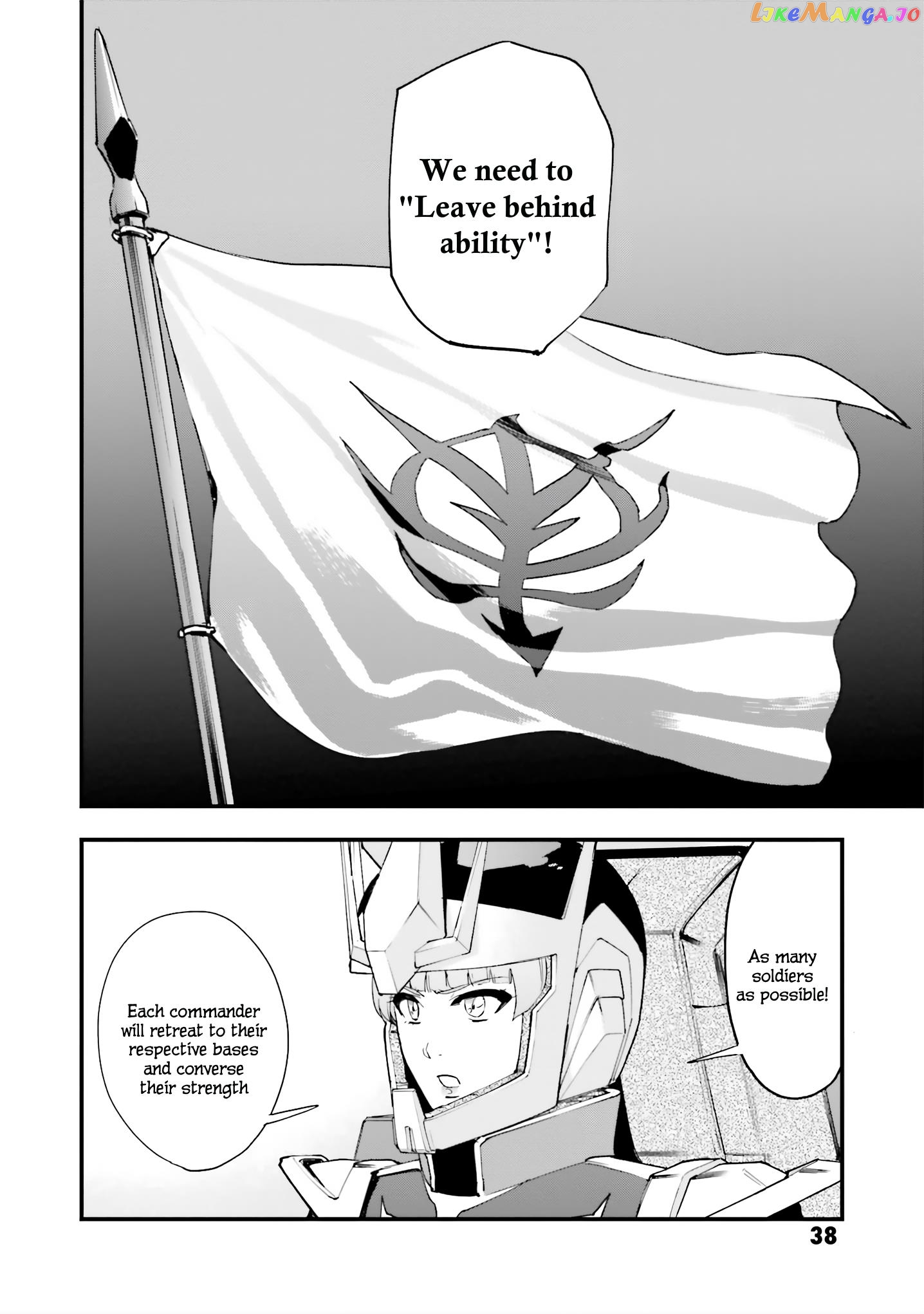 Mobile Suit Gundam Valpurgis Eve chapter 1 - page 36