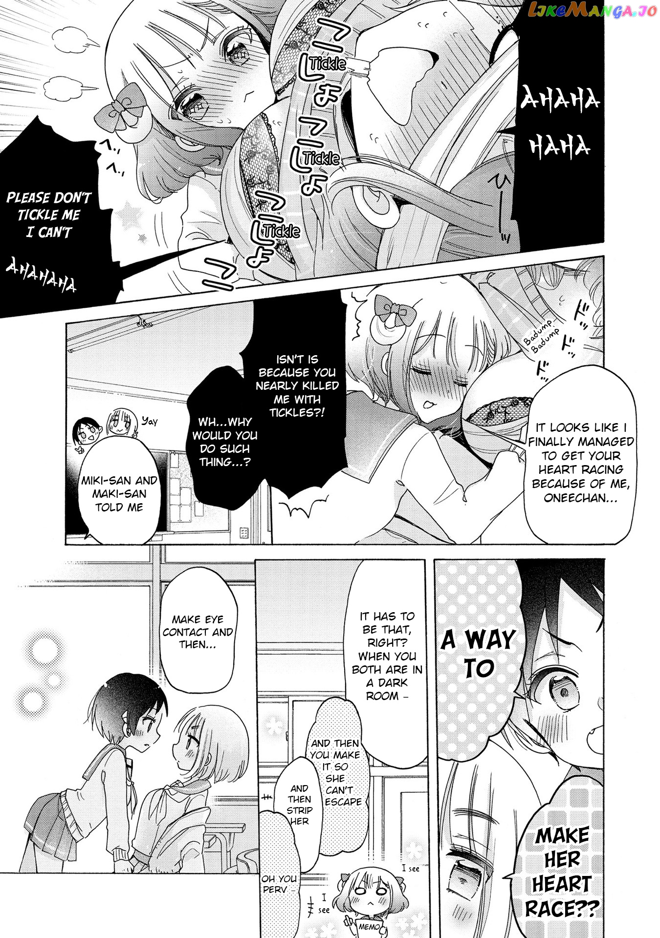 Onee-san wa Joshi Shougakusei ni Kyoumi ga arimasu. chapter 18 - page 14
