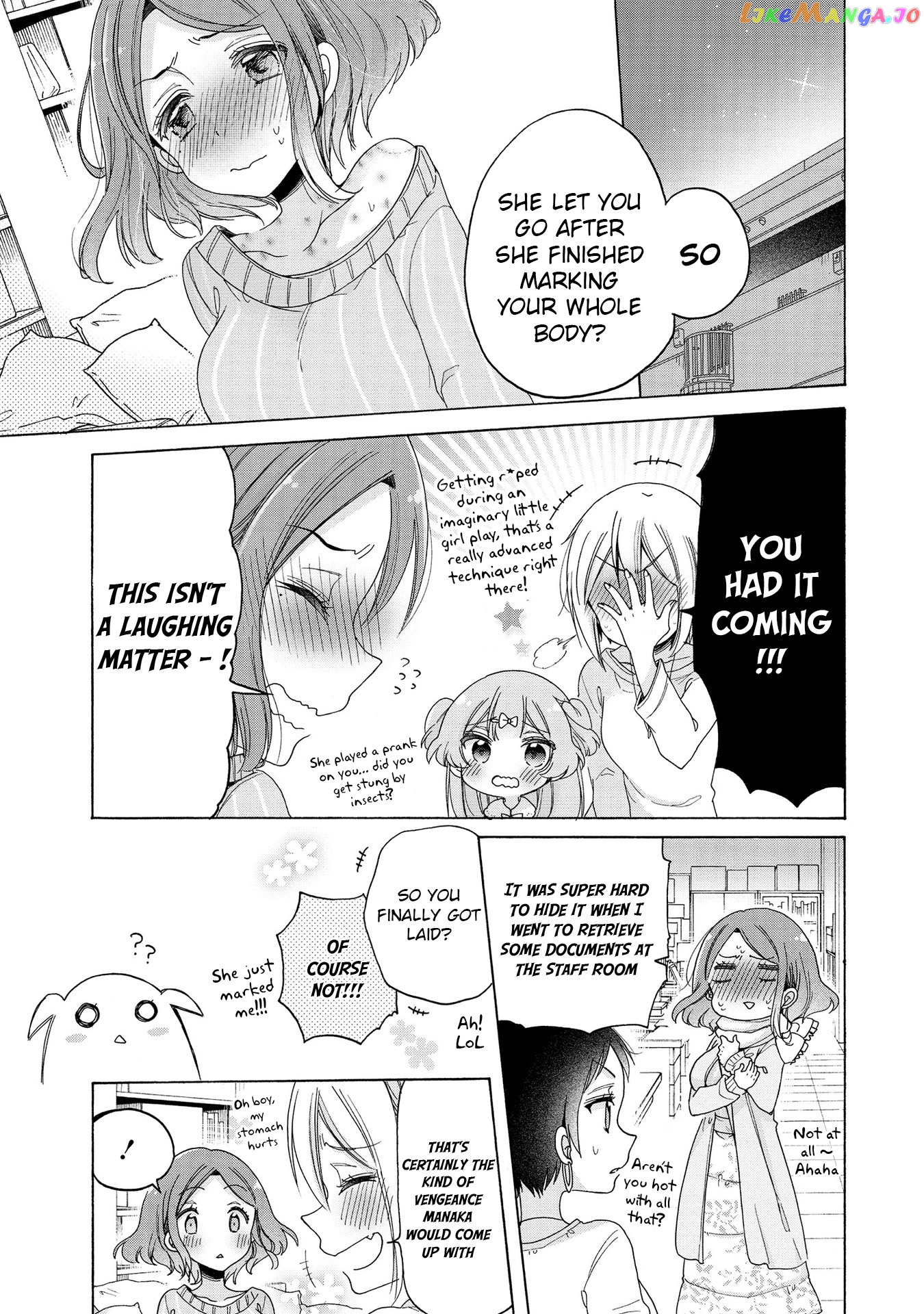 Onee-san wa Joshi Shougakusei ni Kyoumi ga arimasu. chapter 18 - page 18