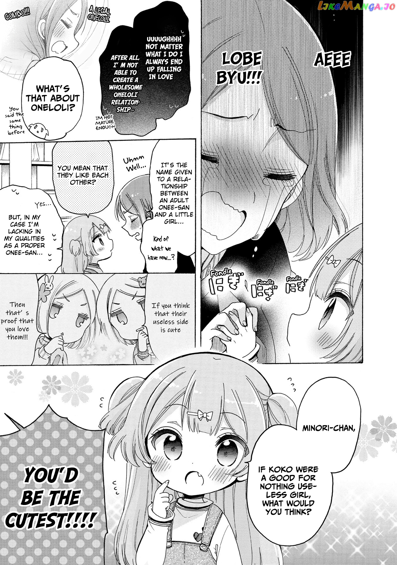 Onee-san wa Joshi Shougakusei ni Kyoumi ga arimasu. chapter 19 - page 12