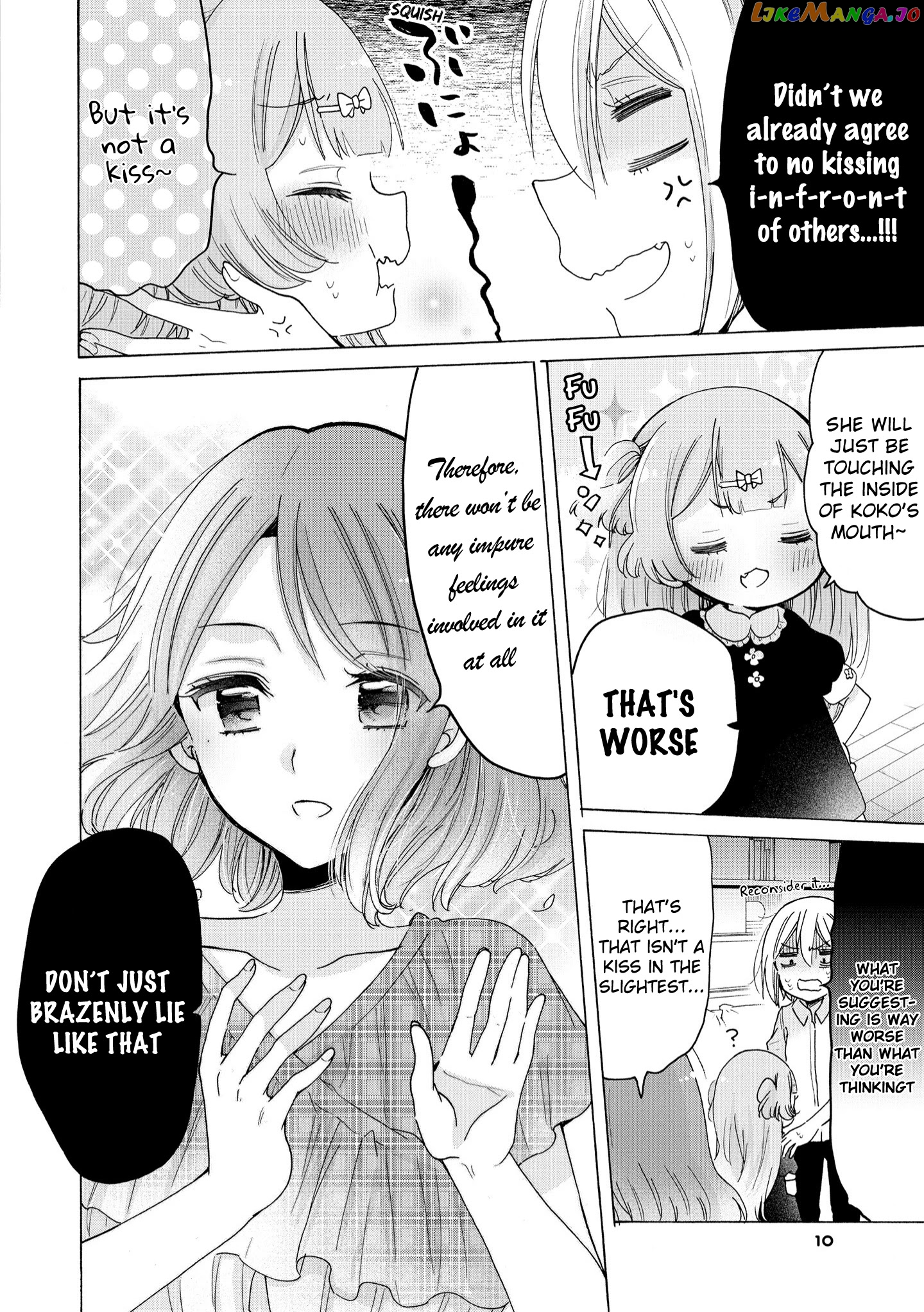 Onee-san wa Joshi Shougakusei ni Kyoumi ga arimasu. chapter 37 - page 10