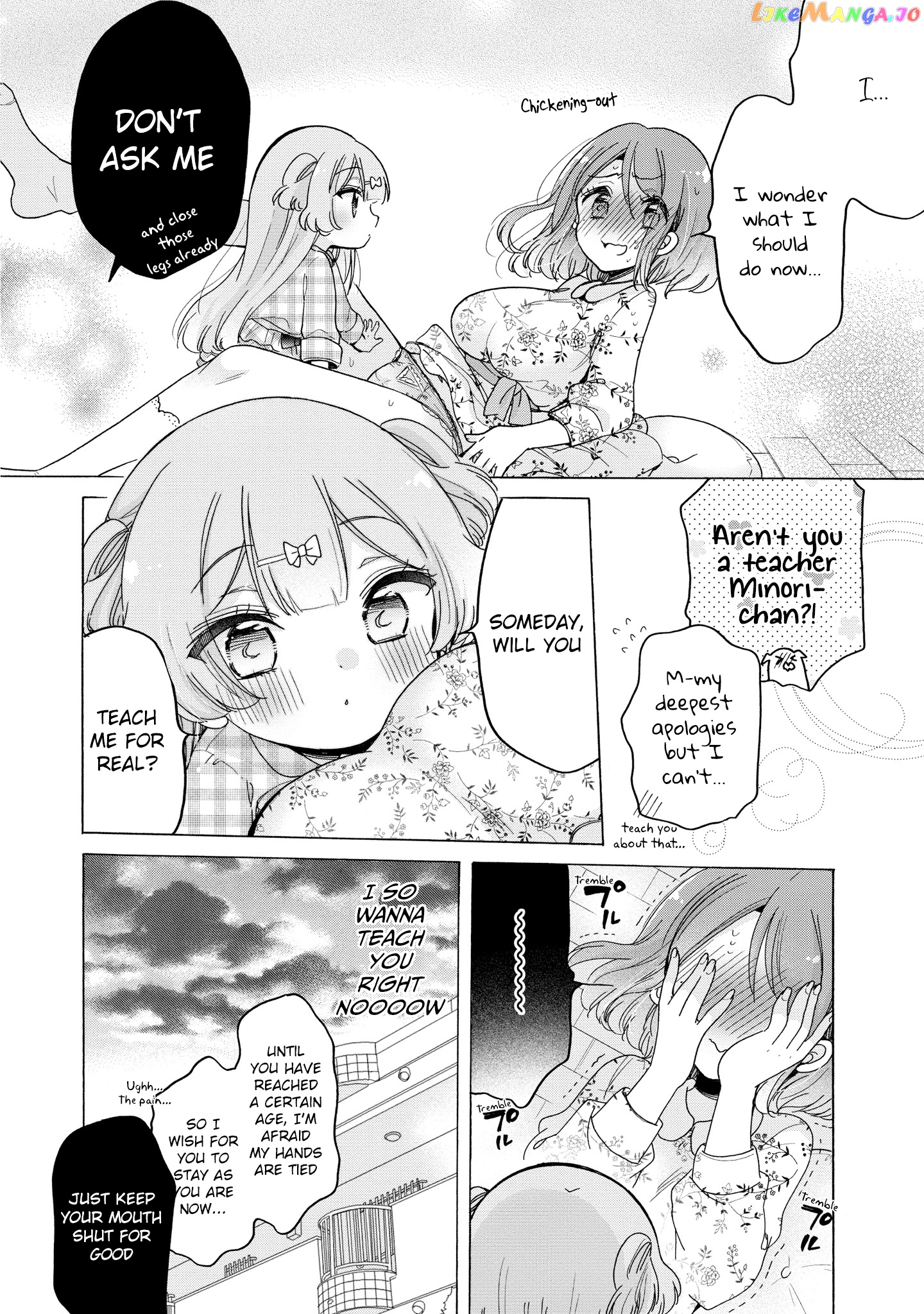 Onee-san wa Joshi Shougakusei ni Kyoumi ga arimasu. chapter 33 - page 21