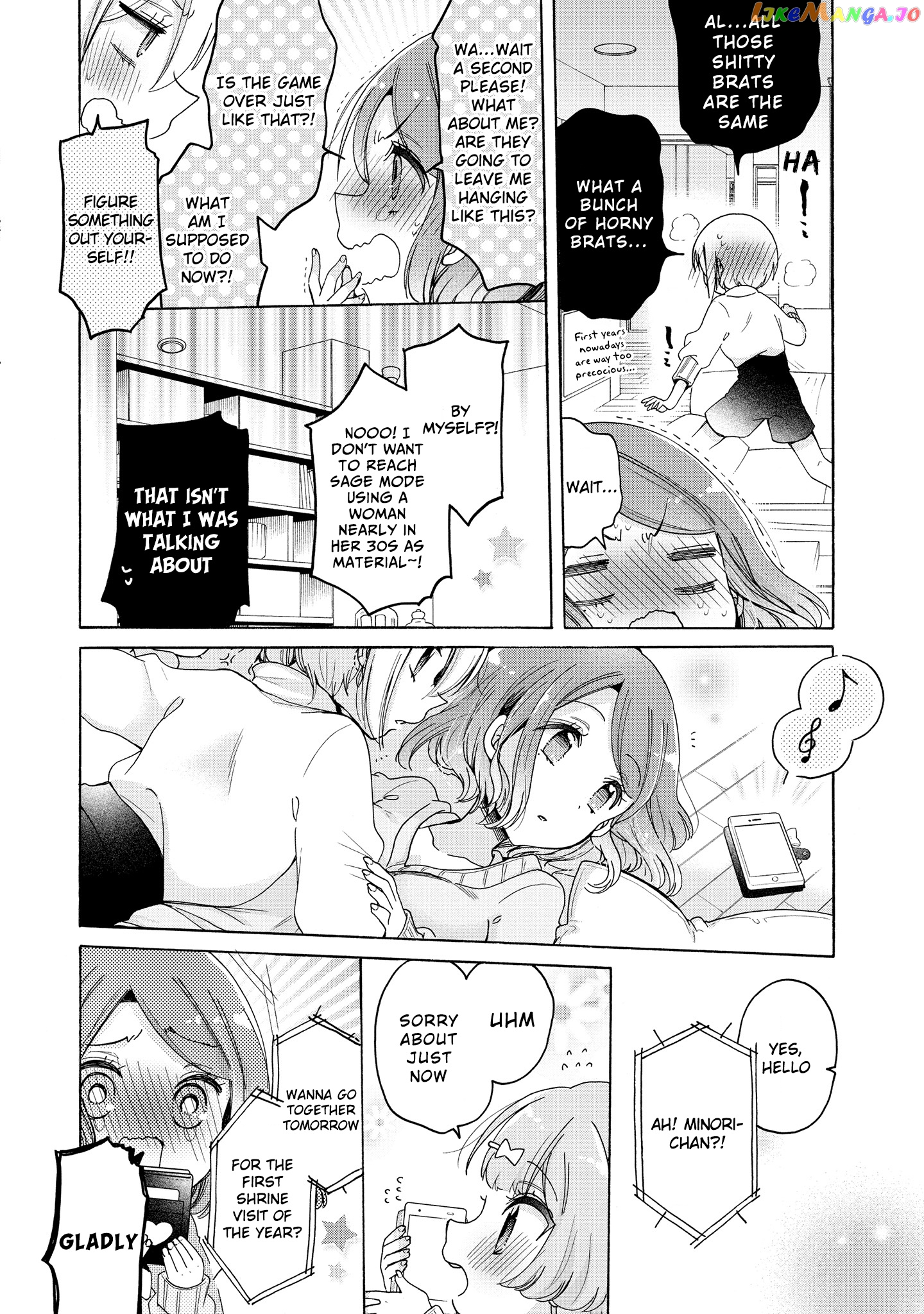 Onee-san wa Joshi Shougakusei ni Kyoumi ga arimasu. chapter 28 - page 15