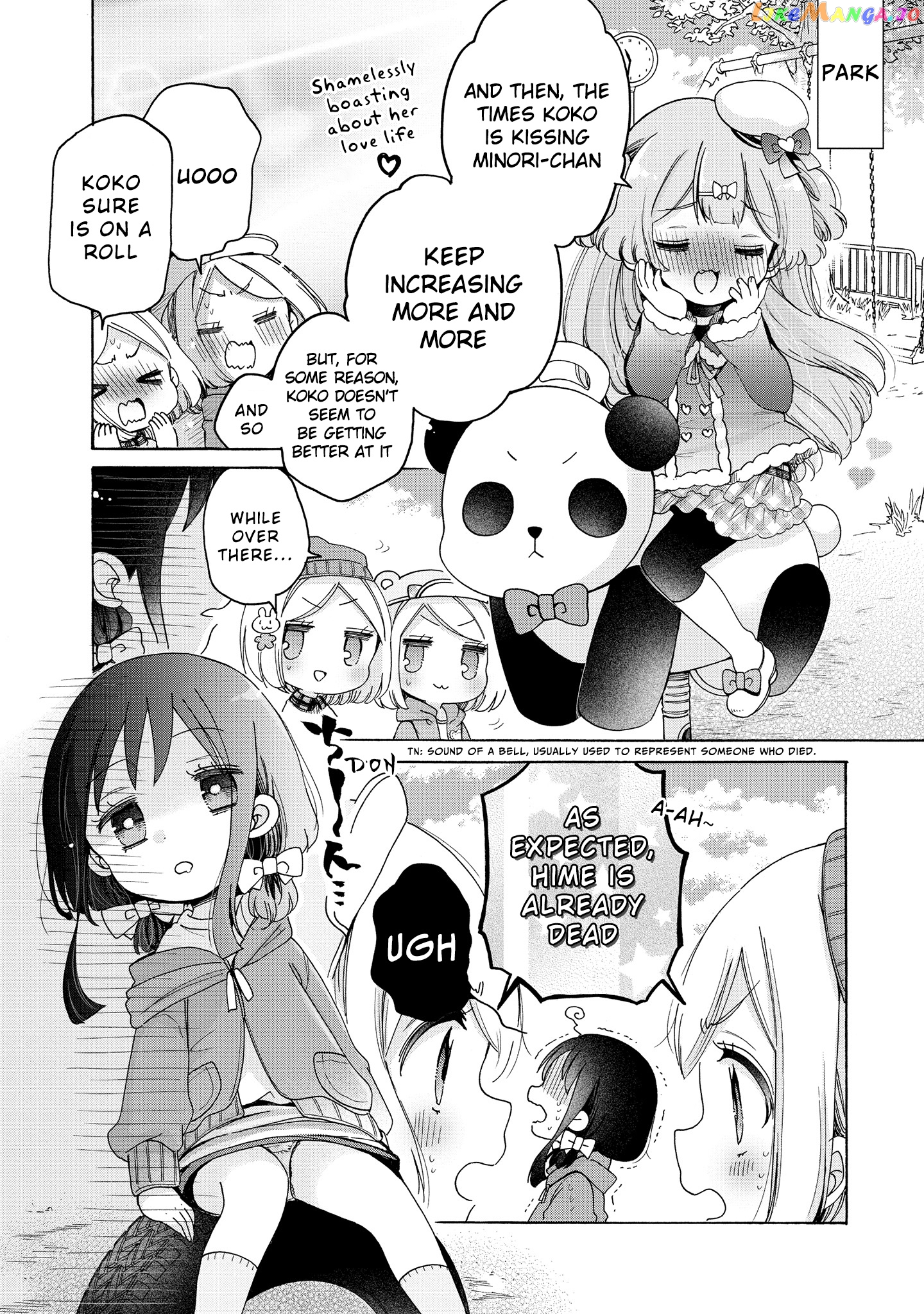 Onee-san wa Joshi Shougakusei ni Kyoumi ga arimasu. chapter 28 - page 6