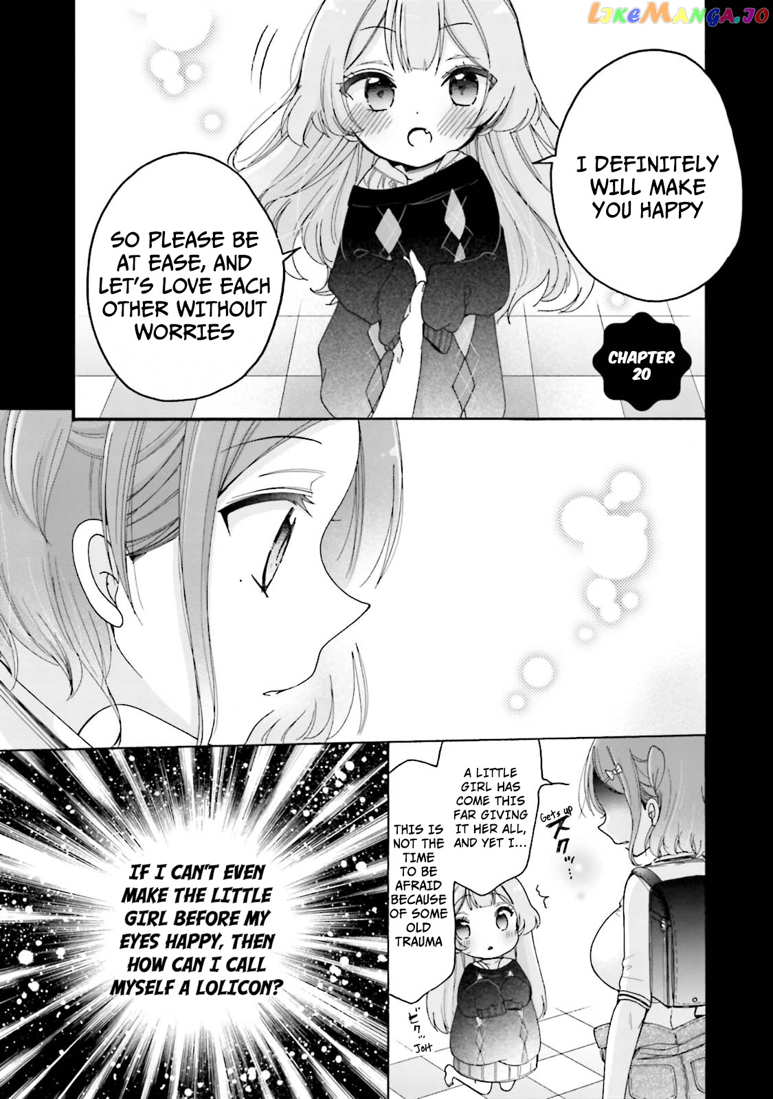 Onee-san wa Joshi Shougakusei ni Kyoumi ga arimasu. chapter 20 - page 8