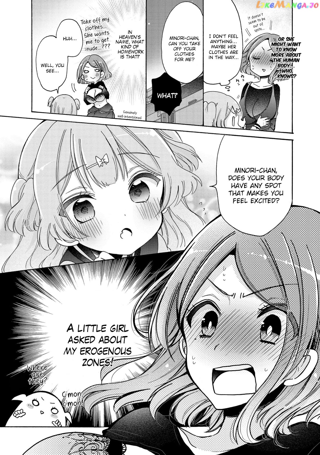 Onee-san wa Joshi Shougakusei ni Kyoumi ga arimasu. chapter 12 - page 8