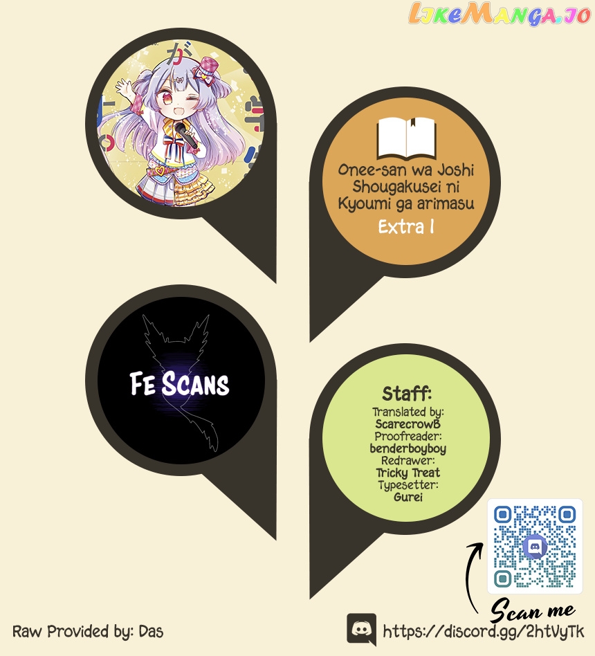 Onee-san wa Joshi Shougakusei ni Kyoumi ga arimasu. chapter 31.1 - page 1