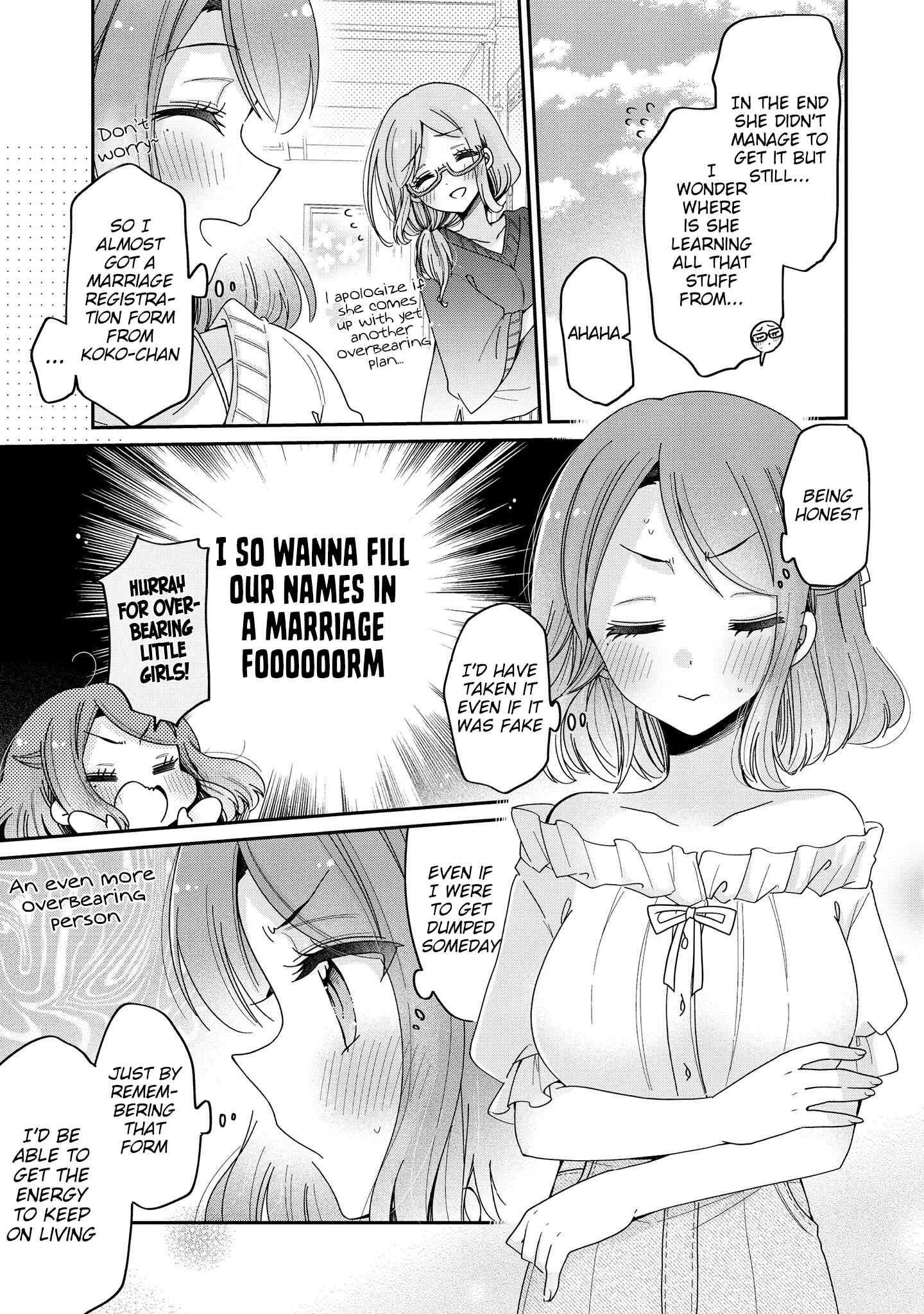 Onee-san wa Joshi Shougakusei ni Kyoumi ga arimasu. chapter 50 - page 4
