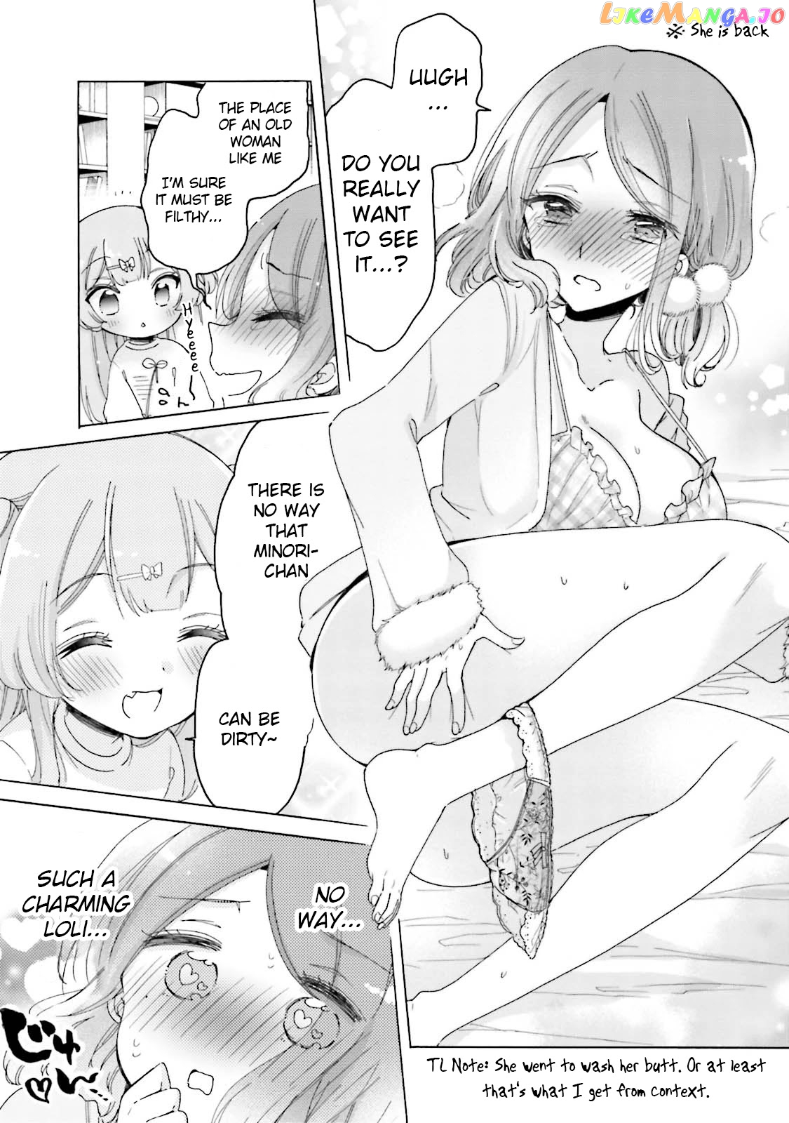 Onee-san wa Joshi Shougakusei ni Kyoumi ga arimasu. chapter 23 - page 18