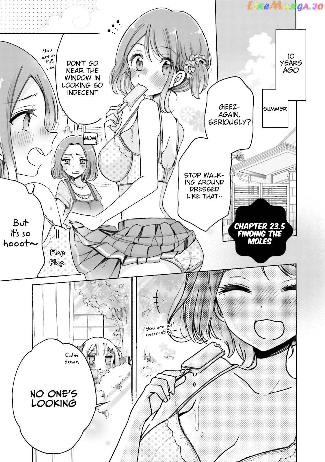 Onee-san wa Joshi Shougakusei ni Kyoumi ga arimasu. chapter 23.5 - page 2