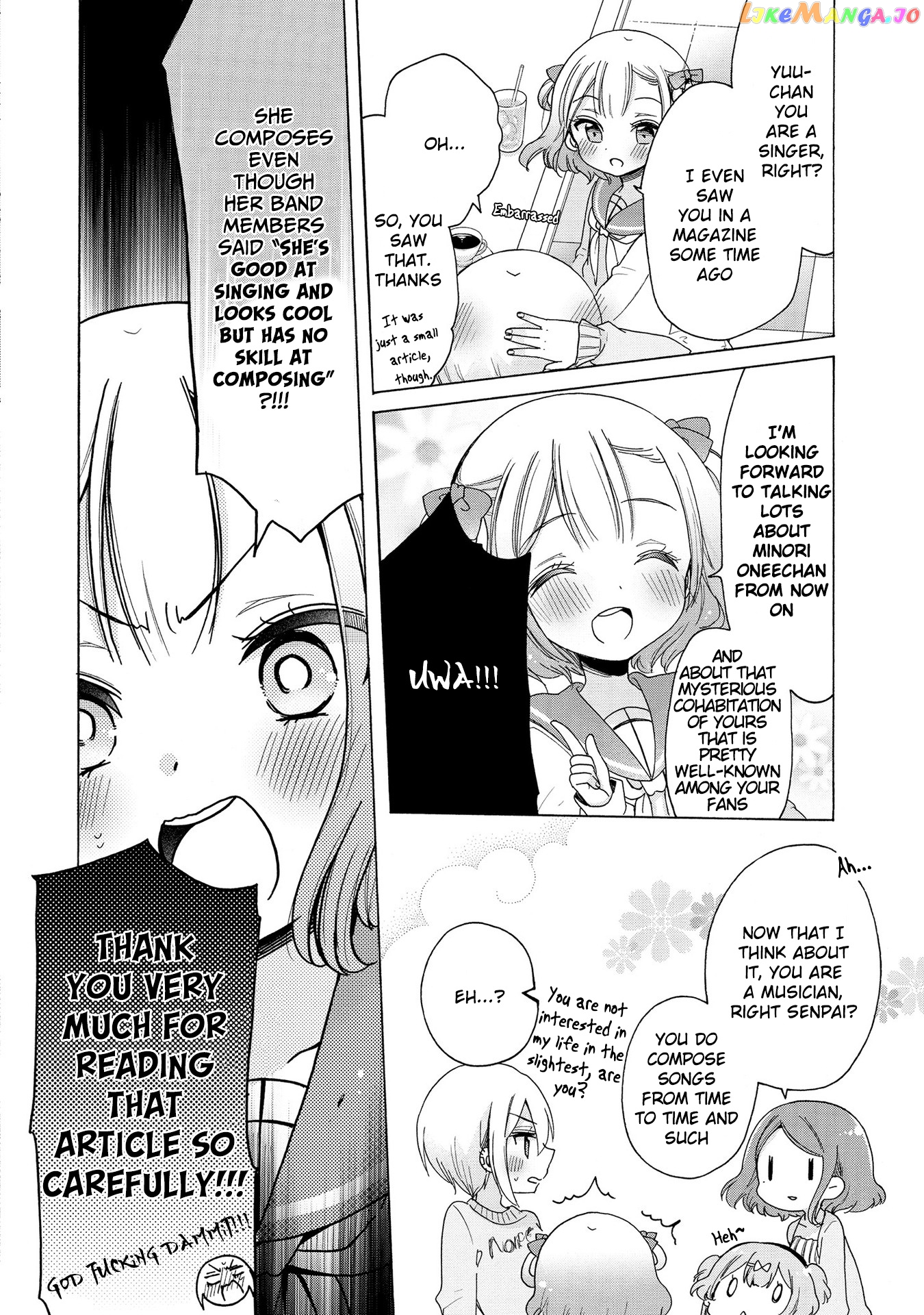 Onee-san wa Joshi Shougakusei ni Kyoumi ga arimasu. chapter 15 - page 16