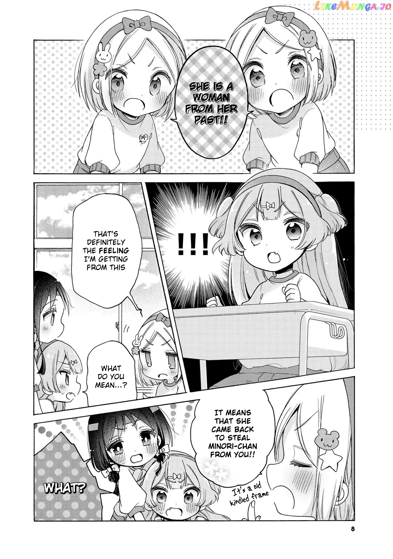 Onee-san wa Joshi Shougakusei ni Kyoumi ga arimasu. chapter 15 - page 8