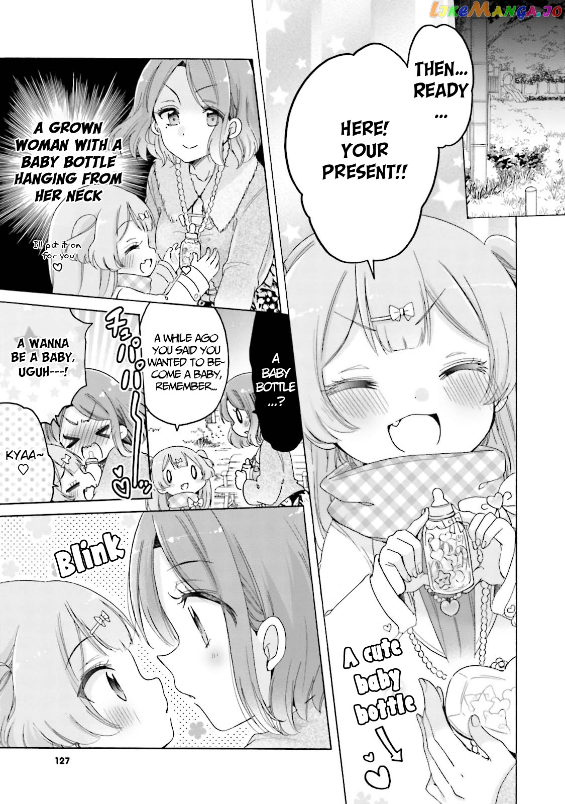 Onee-san wa Joshi Shougakusei ni Kyoumi ga arimasu. chapter 25 - page 8