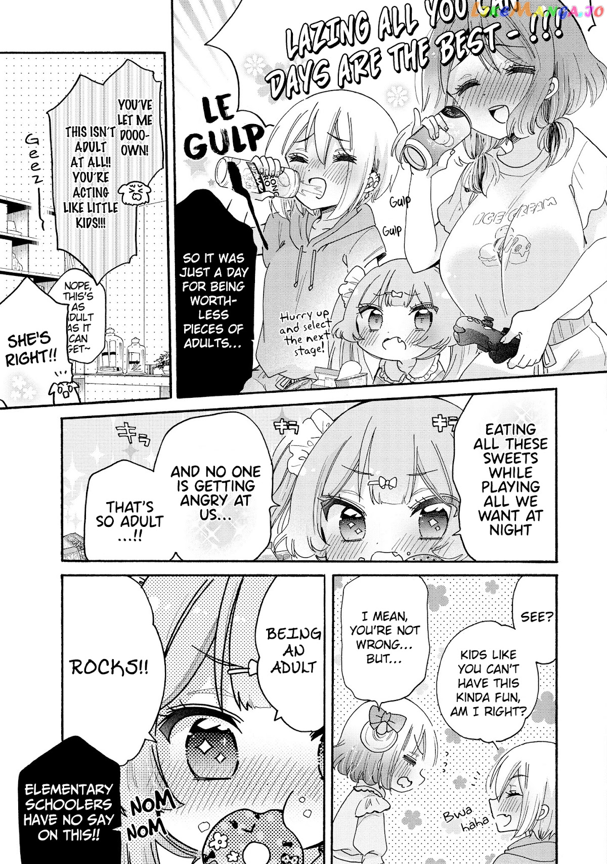 Onee-san wa Joshi Shougakusei ni Kyoumi ga arimasu. chapter 45 - page 8